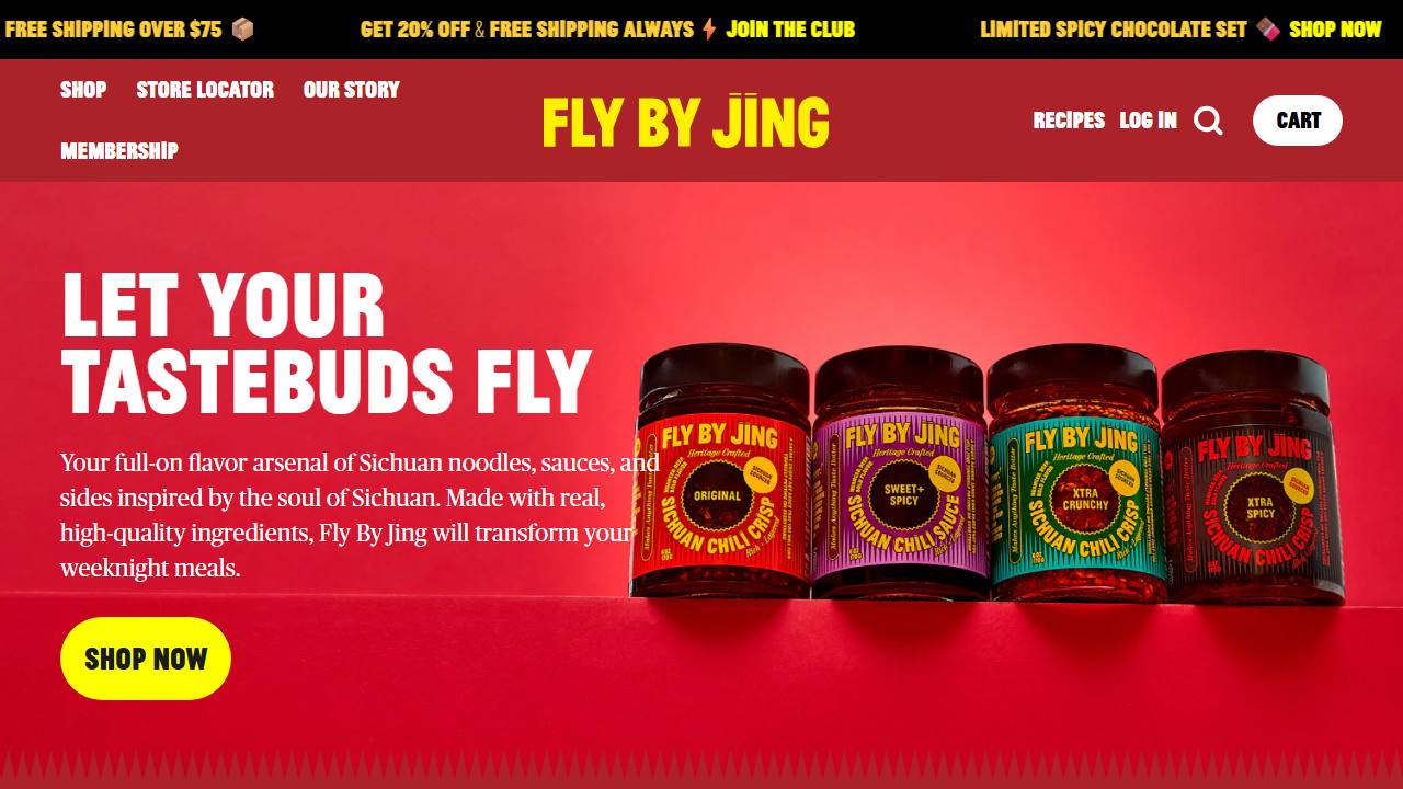 Fly By Jing — studied in the library